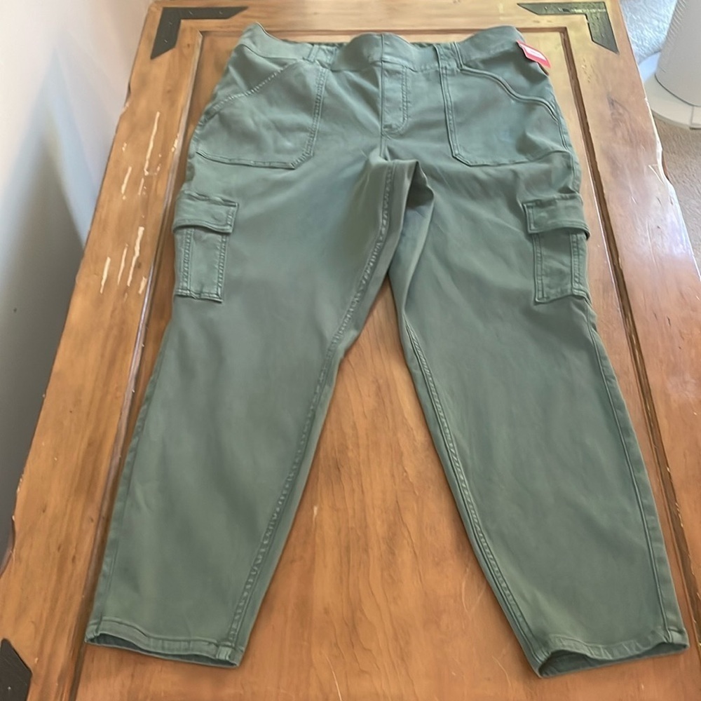 SPANX Stretch Twill Ankle Pants Size 3X Petite